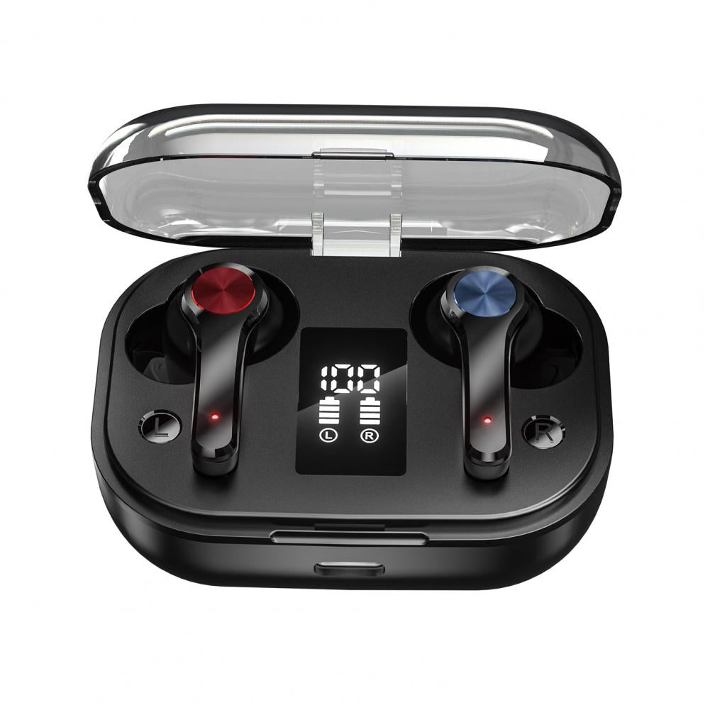 T28 TWS Wireless Bluetooth Earphones Touch Control Headphones HiFi Stereo Sound LED Display Earbuds T28 TWS Wireless Bluetooth Earphones Touch Control Headphones HiFi Stereo Sound LED Display Earbuds